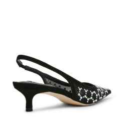 Steve Madden Kari Mr Slingback Black Multi -Steve Madden Shop STEVEMADDEN SHOES KARI BLACK STONE ALT1