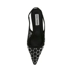 Steve Madden Kari Mr Slingback Black Multi -Steve Madden Shop STEVEMADDEN SHOES KARI BLACK STONE TOP