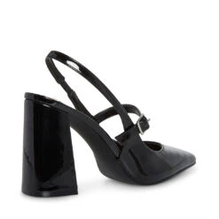 Steve Madden Maegan Sandal Black Patent -Steve Madden Shop STEVEMADDEN SHOES MAEGAN BLACK PATENT ALT1