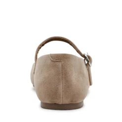 Steve Madden Maple Flat Shoe Taupe Suede -Steve Madden Shop STEVEMADDEN SHOES MAPLE TAUPE SUEDE BACK