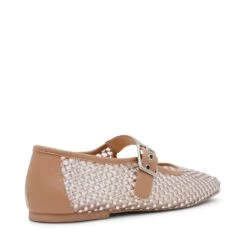 Steve Madden Marcela Flat Shoe Tan Mesh -Steve Madden Shop STEVEMADDEN SHOES MARCELA TANMESH ALT1