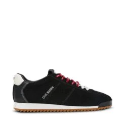 Steve Madden Mirage Sm Trainer Black Suede