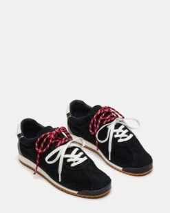 Steve Madden Mirage Sm Trainer Black Suede -Steve Madden Shop STEVEMADDEN SHOES MIRAGE BLACK SUEDE 02