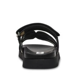 Steve Madden Missile Sandal Nat Black Raffia 11 Steve Madden Missile Sandal Nat Black Raffia -Steve Madden Shop STEVEMADDEN SHOES MISSILE NATURALBLACKRAFFIA BACK