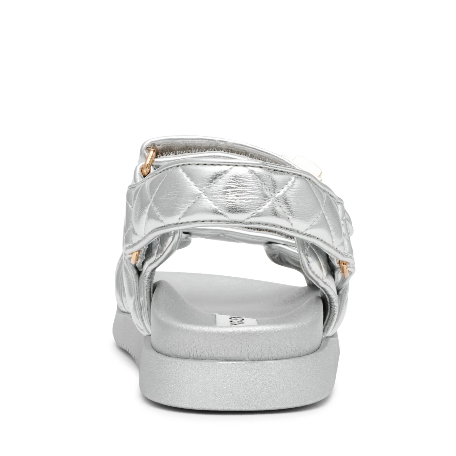 Steve Madden Mona Q Sandal Silver Coin 6 Steve Madden Mona Q Sandal Silver Coin - Image 4