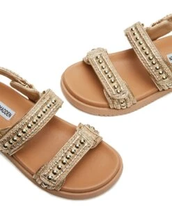 Steve Madden Mona Sandal Gold Multi -Steve Madden Shop STEVEMADDEN SHOES MONA GOLD MULTI 05