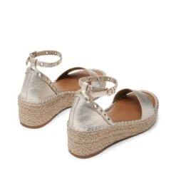 Steve Madden Moxara Sandal Gold Leather -Steve Madden Shop STEVEMADDEN SHOES MOXARA GOLD LEATHER03