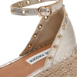 Steve Madden Moxara Sandal Gold Leather -Steve Madden Shop STEVEMADDEN SHOES MOXARA GOLD LEATHER05