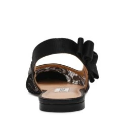 Steve Madden Olsen L Sandal Blk Lace -Steve Madden Shop STEVEMADDEN SHOES OLYVIA L BLACK BACK
