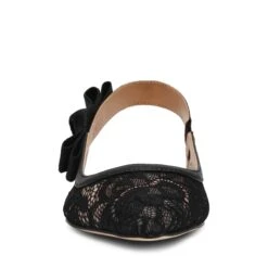 Steve Madden Olsen L Sandal Blk Lace -Steve Madden Shop STEVEMADDEN SHOES OLYVIA L BLACK FRONT