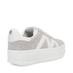 Steve Madden Opponent Trainer Grey Suede 1 -Steve Madden Shop STEVEMADDEN SHOES OPPONENT GREYSUEDE ALT1