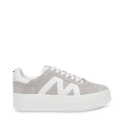 Steve Madden Opponent Trainer Grey Suede 1