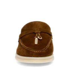 Steve Madden Patrizia Sandal Brown Suede -Steve Madden Shop STEVEMADDEN SHOES PATRIZIA BROWNSUEDE FRONT