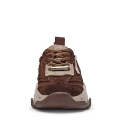 Steve Madden Possession E Trainer Ground Coffee -Steve Madden Shop STEVEMADDEN SHOES POSSESSION E GRANDCOFFEESUEDE FRONT