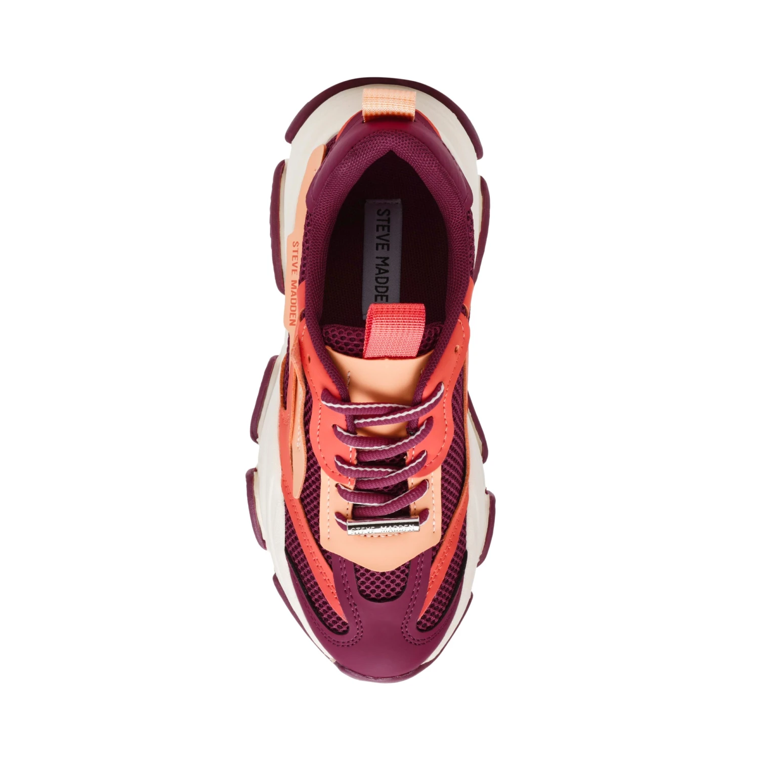 Steve Madden Possession E Trainer Plum Peach 8 Steve Madden Possession E Trainer Plum Peach - Image 6