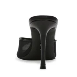 Steve Madden Rollout M Flat Shoe Black Mesh -Steve Madden Shop STEVEMADDEN SHOES ROLLOUT M BLACKMESH BACK