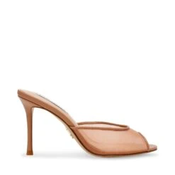Steve Madden Rollout M Flat Shoe Tan Mesh
