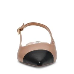 Steve Madden Rowyn Flat Shoe Blush Black -Steve Madden Shop STEVEMADDEN SHOES ROWYN BLUSHBLACK FRONT
