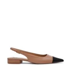 Steve Madden Rowyn Flat Shoe Blush Black