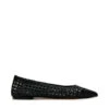 Steve Madden Saxton Flat Shoe Black