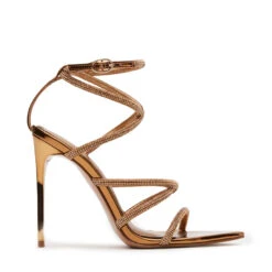 Steve Madden Sky High Sandal Bronze