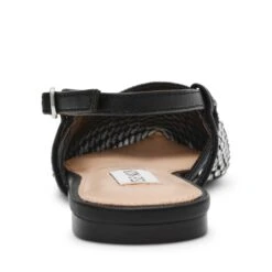 Steve Madden Slingshot Mr Sandal Black Mesh -Steve Madden Shop STEVEMADDEN SHOES SLINGSHOT MR BLACK BACK