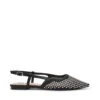 Steve Madden Slingshot Mr Sandal Black Mesh