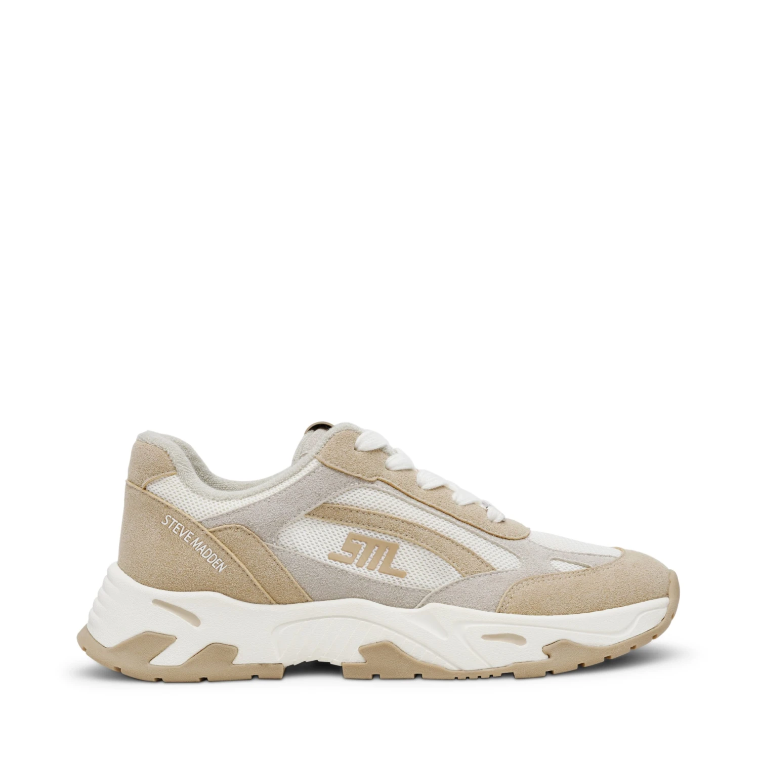 Steve Madden Sneak Peak E Sneaker Silver Irish Cream 3 Steve Madden Sneak Peak E Sneaker Silver Irish Cream