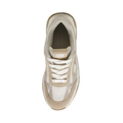 Steve Madden Sneak Peak E Sneaker Silver Irish Cream 13 Steve Madden Sneak Peak E Sneaker Silver Irish Cream -Steve Madden Shop STEVEMADDEN SHOES SNEAK PEAK K SILVER IRISH CREAM SUEDE TOP