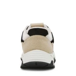 Steve Madden Sneak Peak E Sneaker Irish Black Silver -Steve Madden Shop STEVEMADDEN SHOES SNEAK PEAK IRISH BLACK SUEDE BACK