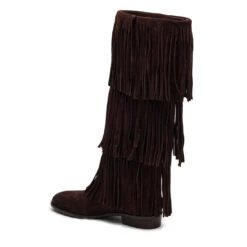 Steve Madden Spur Boot Brown Suede -Steve Madden Shop STEVEMADDEN SHOES SPUR BROWN SUEDE 03