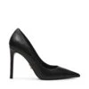 Steve Madden Thrive Pump Black Leather -Steve Madden Shop STEVEMADDEN SHOES THRIVE BLACK LEATHER01