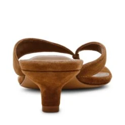 Steve Madden Tracie Sandal Chestnut Suede -Steve Madden Shop STEVEMADDEN SHOES TRACIE CHESTNUT SUEDE BACK
