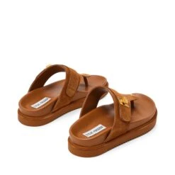 Steve Madden Tuned In Sandal Chestnut Suede -Steve Madden Shop STEVEMADDEN SHOES TUNED IN CHESTNUT SUEDE03