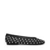 Steve Madden Viv Flat Shoe Black -Steve Madden Shop STEVEMADDEN SHOES VIV BLACK SIDE