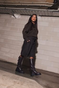 Steve Madden Solo Boot Dark Brown -Steve Madden Shop SteveMadden SS25 boots 297