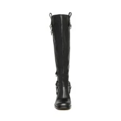 Steve Madden Vase Boot Black Leather -Steve Madden Shop VASE BLACK LEATHER 04