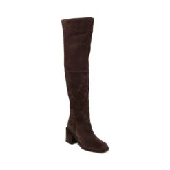 Steve Madden Venus Boot Brown Suede -Steve Madden Shop VENUS BROWN SUEDE 02