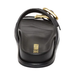 Steve Madden Zaz Slide Black Leather -Steve Madden Shop ZAZ BLACK LEATHER 05 web