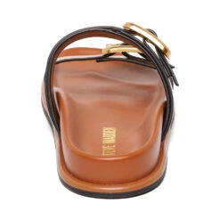 Steve Madden Zaz Slide Tan Leather -Steve Madden Shop ZAZ TAN LEATHER 05 web